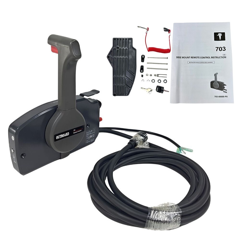 Mechanical 703 Side Mount Control Box Push to Open with Choke, 7 Pin Harness