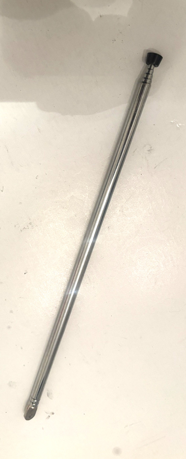 VTG TELESCOPIC BOOM BOX PORTABLE AM/FM RADIO TV REPLACEMENT ROD ANTENNA 38" NOS