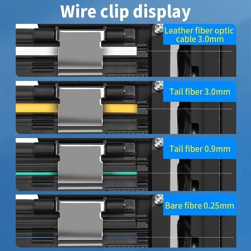 Fiber Cleaver Optical Cutting Knife Optic Cutter Cable FTTH Tool High Precision