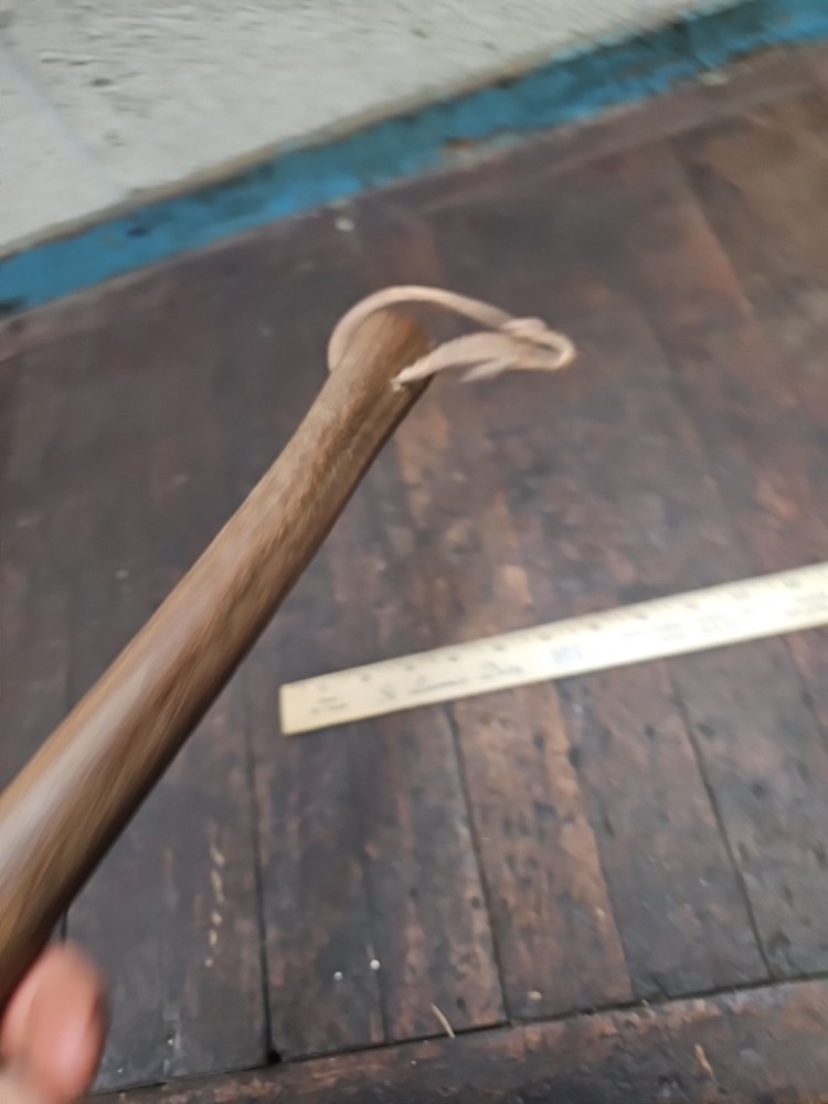 H32- Crafted 2 lb brass figural THUMBS Up Hammer