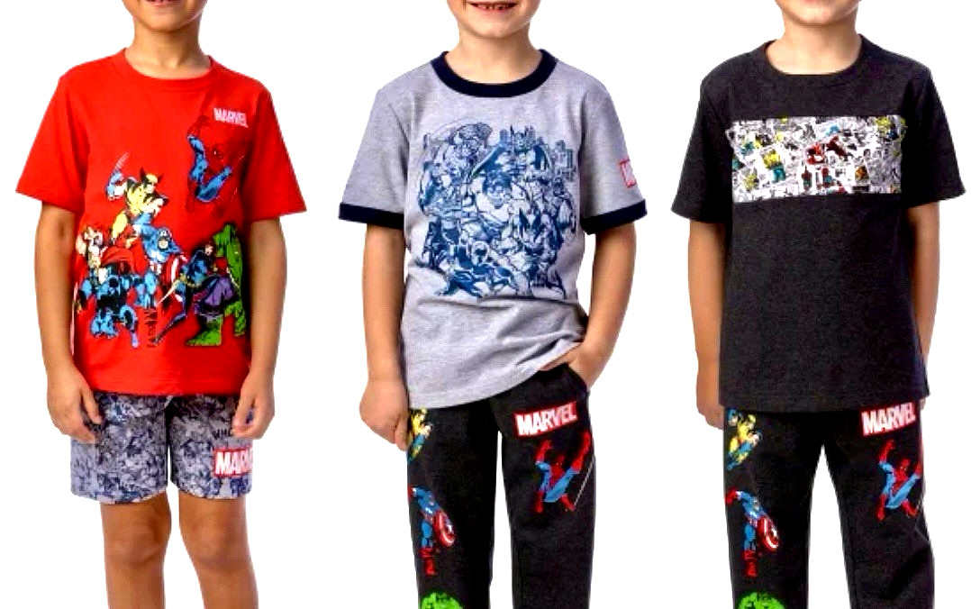 Marvel Avengers X-Men Kids 5-piece Set Size 5