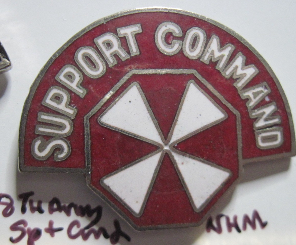Army  DI dui cb clutchback 8th ARMY SUPPORT COMMAND spt cmd nhm