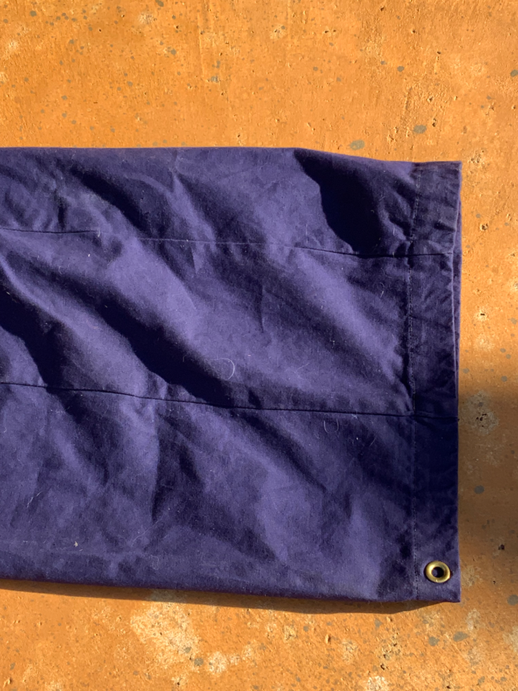Small Blue Military Duffle Bag