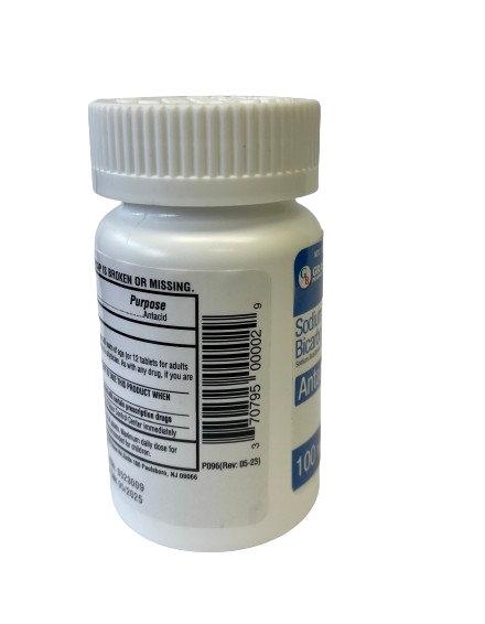 SODIUM BICARBONATE 325 MG TABLETS