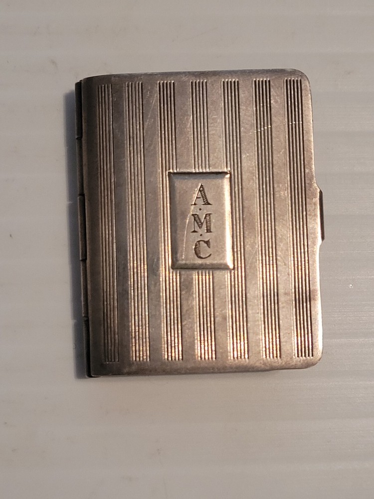 Napier Sterling Match/Pill Box