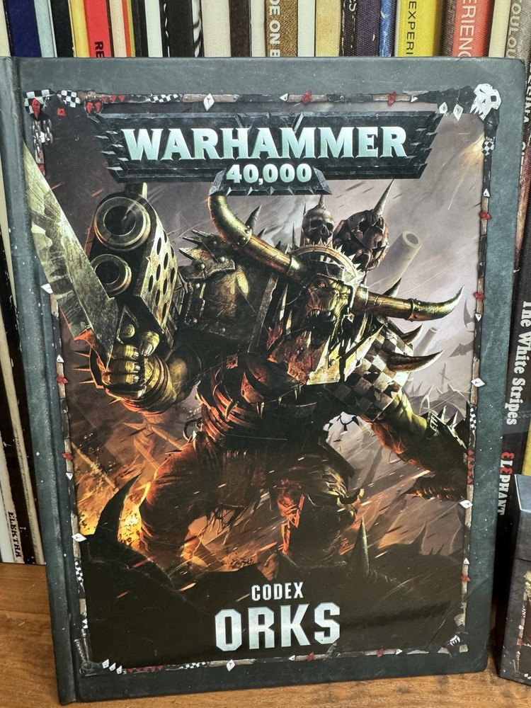 Warhammer 40K Orks Codex 8th + Datacards Complete Set GW 2018 Bundle Lot VG