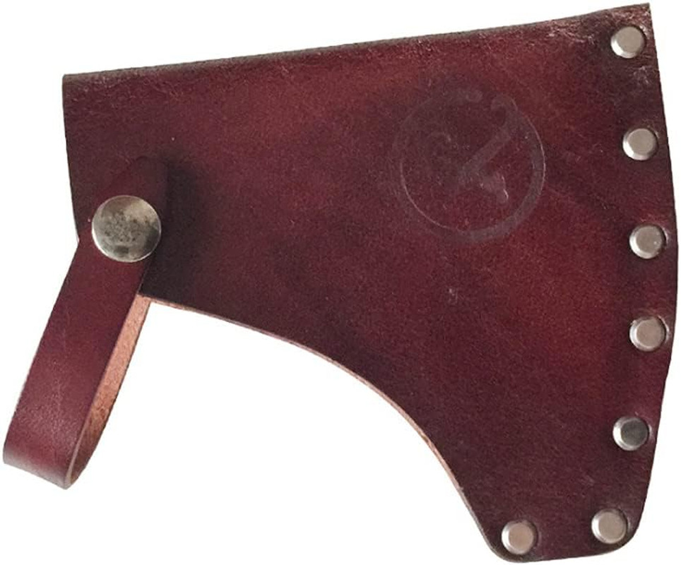 Leather Hatchet Axe Sheath Protector Tool - Head Cover with Leather