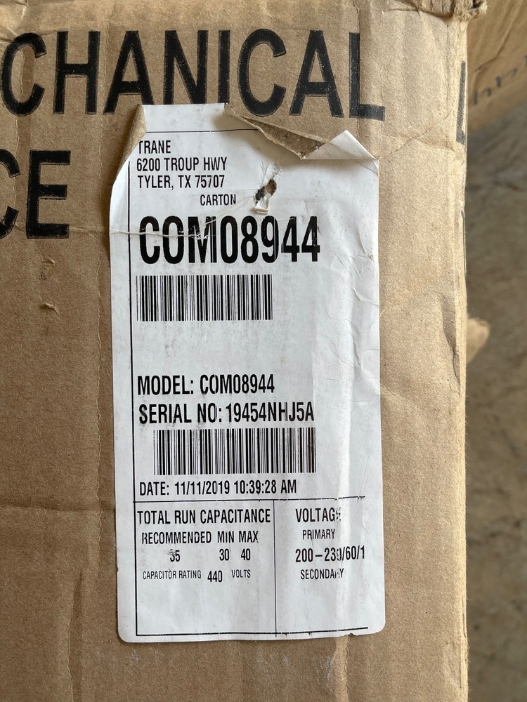 TRANE COM08944 AP21D-BC1-BA COMPRESSOR 2 TON 200-230V