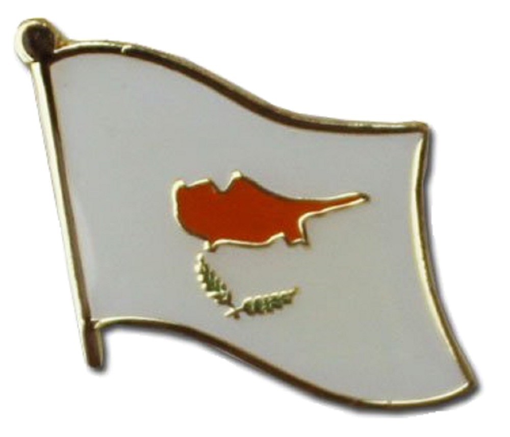 Cyprus Flag Lapel Hat Pin FAST USA SHIPPING