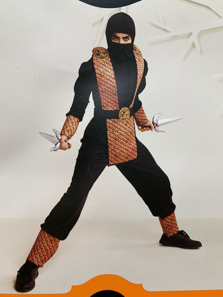 Fearless Force Ninja Costume. New, Size 4-7.