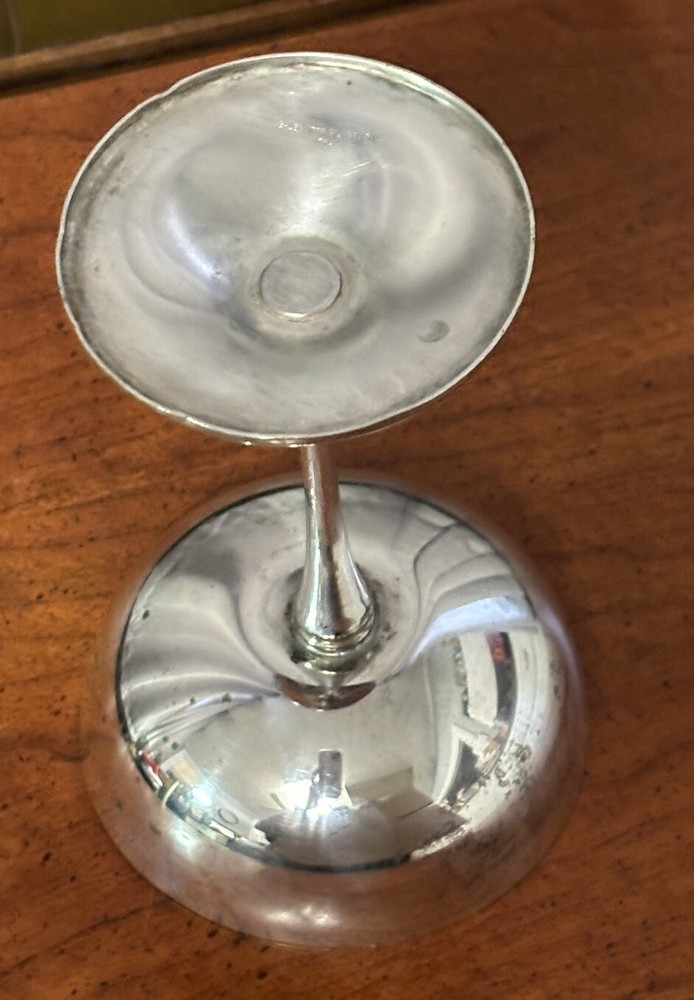 Vintage Eales 1779 SilverPlate Champagne/Wine Goblet - 6.25” Tall