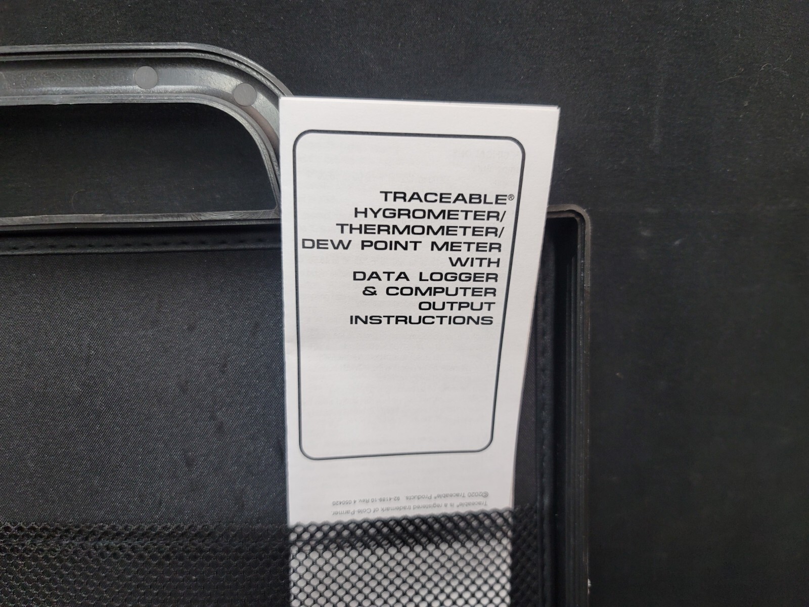 Fisherbrand Traceable Digital Hygrometer Thermometer Dewpoint