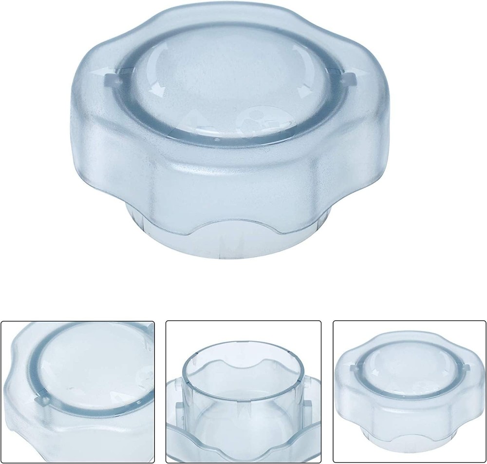 2-Pack Lid Plug Replacement for 64oz Low Profile Mixer Containers