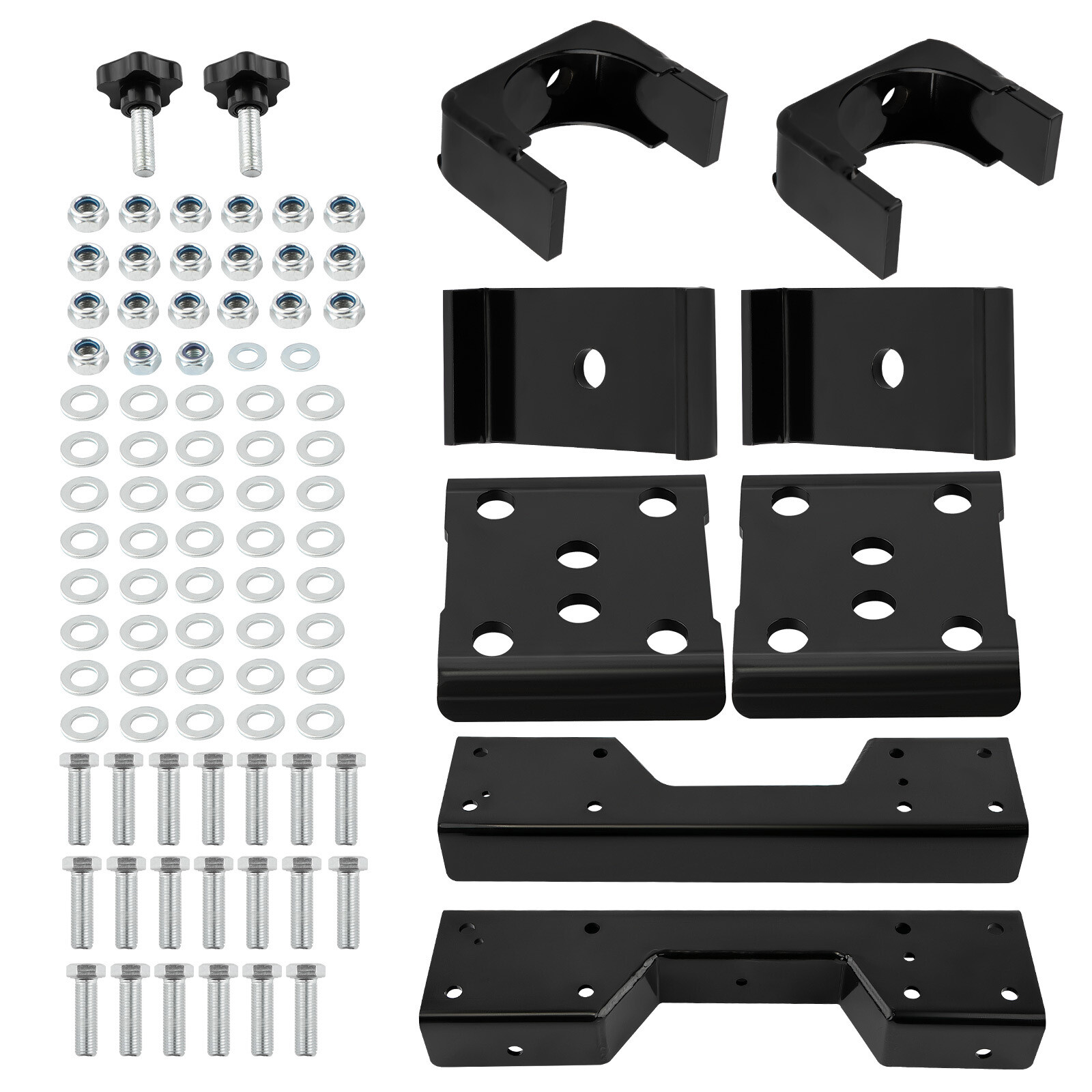 Front 4" Rear 6" Drop Kit w/Shock For Chevy GMC C1500 1988-98 W/1.25" ROTORS V8