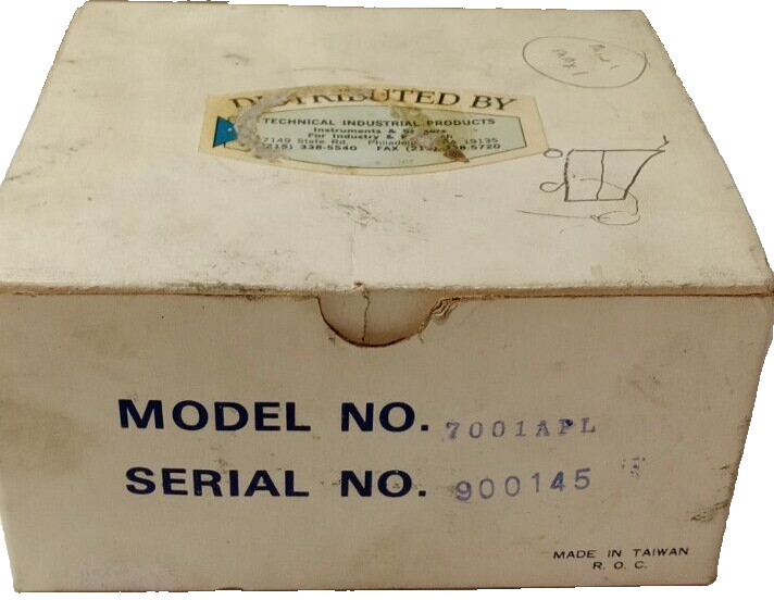 NEW JENCO DIGITAL MICROPROCESSOR PANEL METER 7001APL