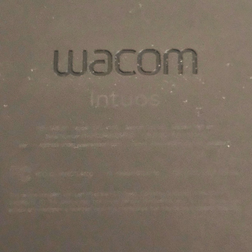 Wacom Intuos CTL-4100 Drawing Tablet UNTESTED NO PEN NO USB CABLE PLEASE READ