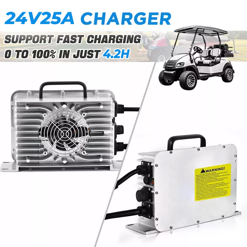 25.6Volt (24V) 25Amps Lithium Battery Charger for Genie JLG Skyjack Scissor Lift