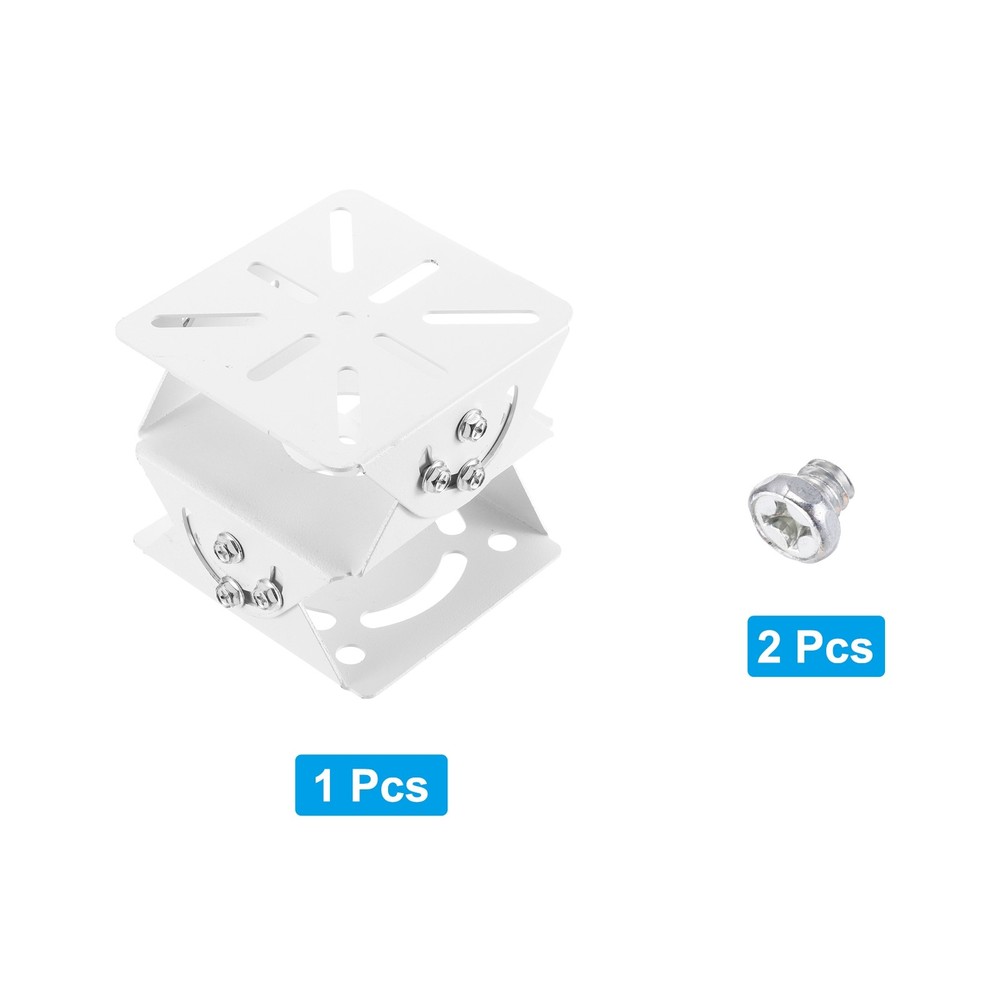 1 Pack Security Camera Joint Mount 3.9" 3-Axis Bracket Steel