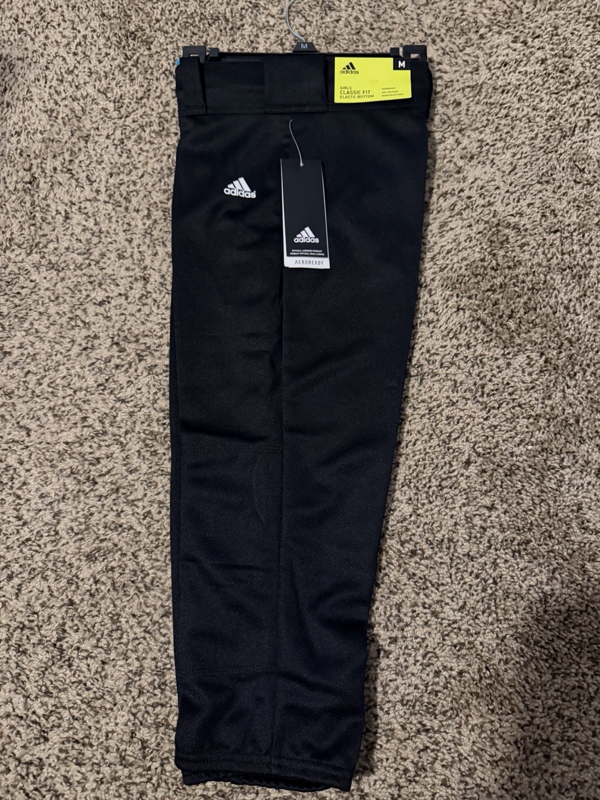 Girls Softball Pants Adidas Youth Medium New With Tags