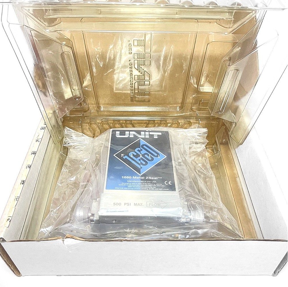 UNIT Instruments UFC-1660 Mass Flow Controller 3000 SCCM Gas H2 1660-101068 MFC