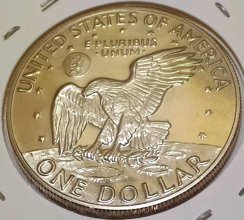1974 S Eisenhower Gem Proof Clad Dollar