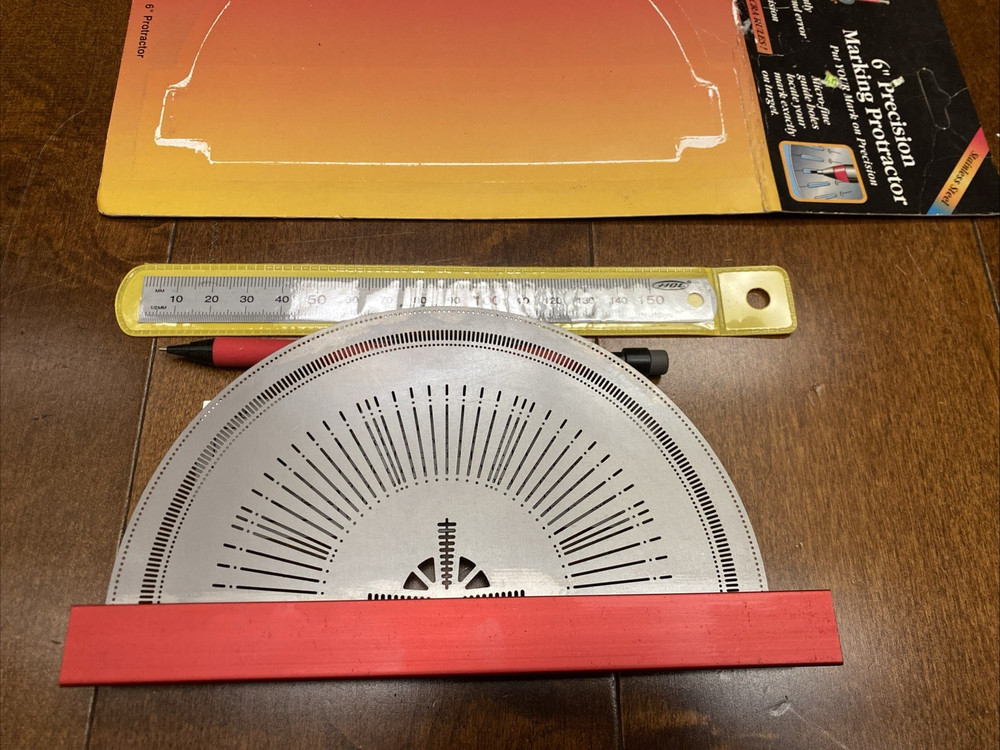 Incra PROTRAC06 6-Inch Precision Marking Protractor