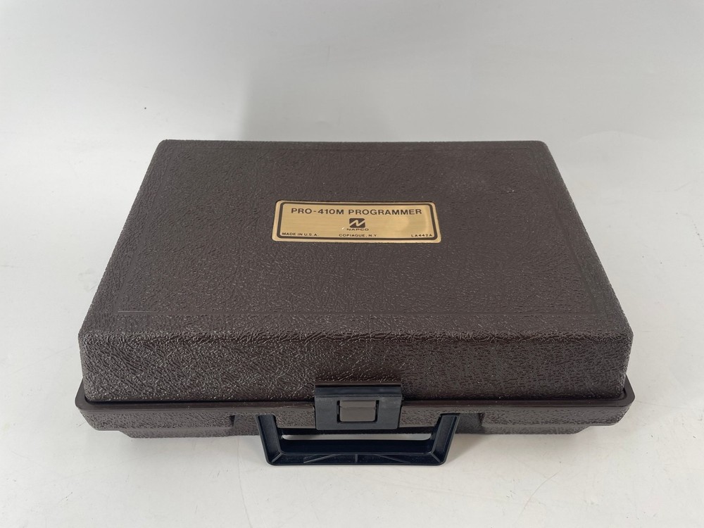 NAPCO PRO-410 PROGRAMMER PROGRAM TESTER VINTAGE PRO-410M
