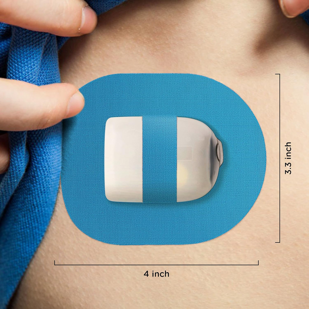 SIMPATCH – Omnipod Adhesive Patch with Strap (25-Pack) – Waterproof Adhesive, CG