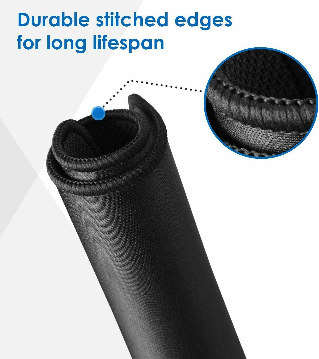 Large Extended Gaming Mouse Pad Mat Stitched Edges Non-Slip Waterproof Mousepad