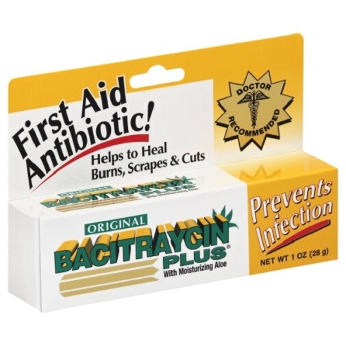 Bacitraycin Plus First Aid Antibiotic With Aloe