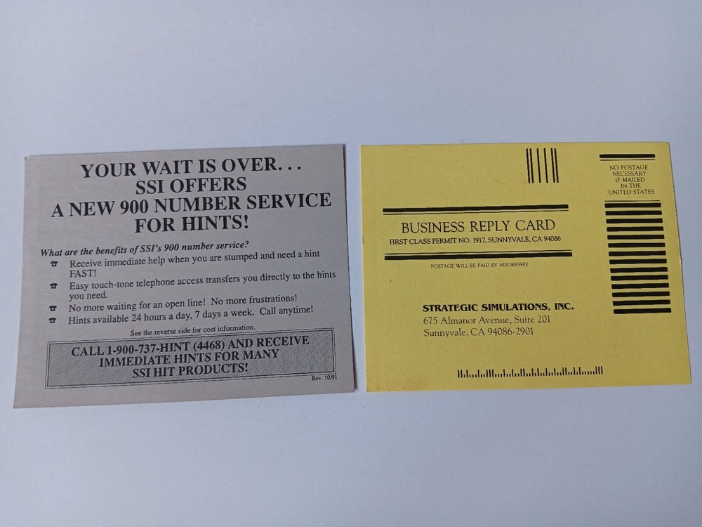 Amiga Advanced Dungeons & Dragons Shadow Sorcerer Computer Software Tested/Works