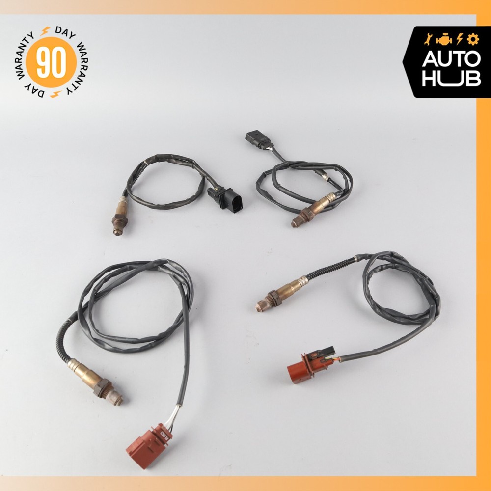 Bentley Continental GT Front & Rear Oxygen O2 Sensor Lambda Set OEM 65k