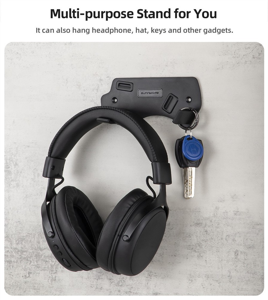 Drone Wall Mount Bracket Key Hook Headset Wall Mount Bracket for DJI FLIP