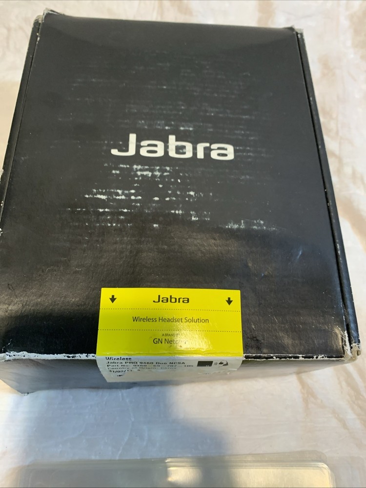 ✅✅ Jabra PRO 9460 Wireless DECT Headset System Desk & PC New Open Box Good