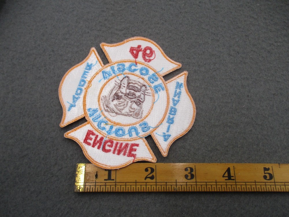 PENNSYLVANIA VICIOUS VISCOSE ENGINE 46 FIRE DEPT PATCH T4