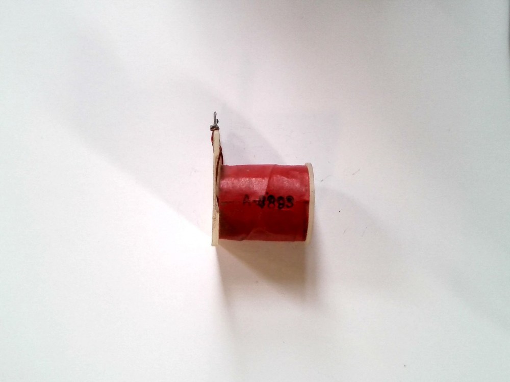 Pinball Replacement Coil Part A-4883 Red Wire Wound Plastic Core
