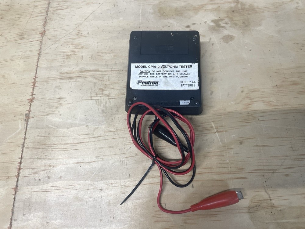 Sunpro suntune Volts /Ohms 6 Function Analyzer Testers Cp7610 (AC-DC Tester)