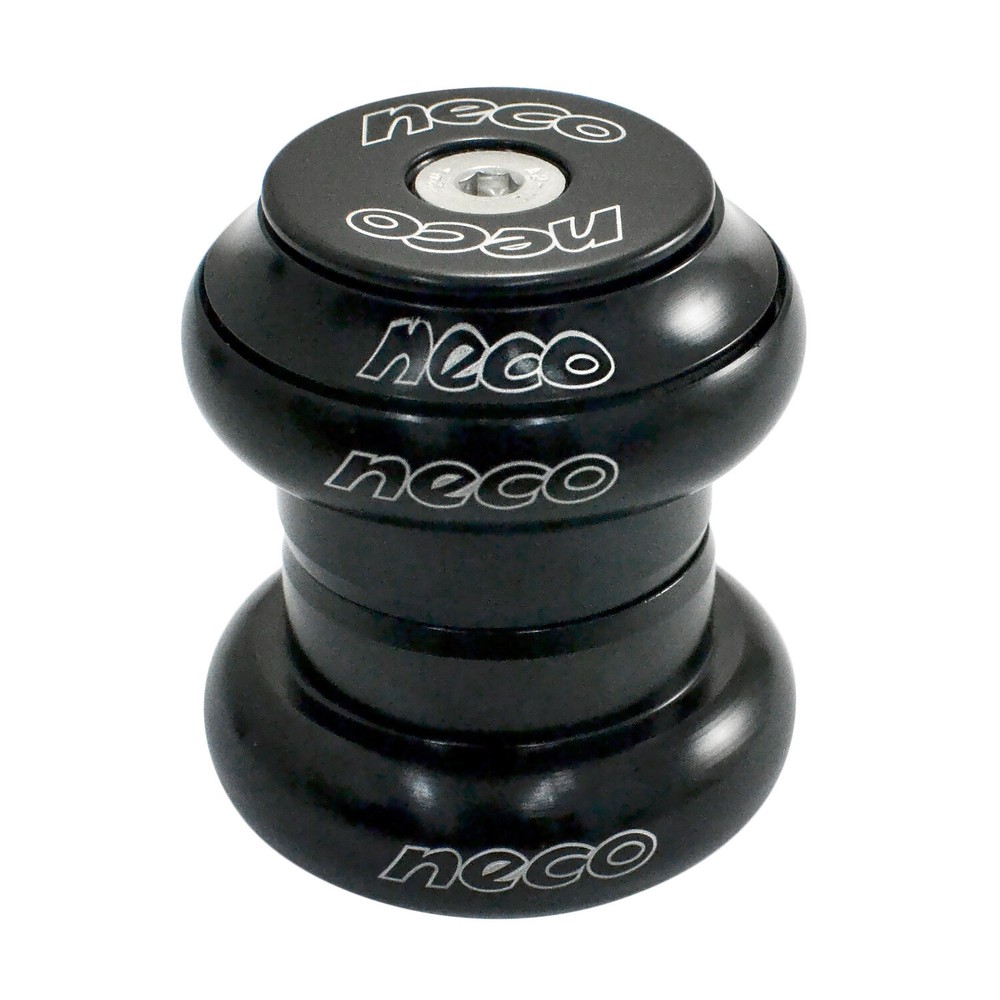 NECO 1-1/8" CNC Threadless 1 Inch Headset , Black