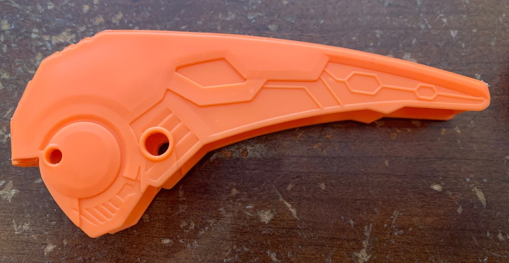 NERF Combat Creature Terradrone OEM Original 3/4"  Wide Replacement Leg Orange