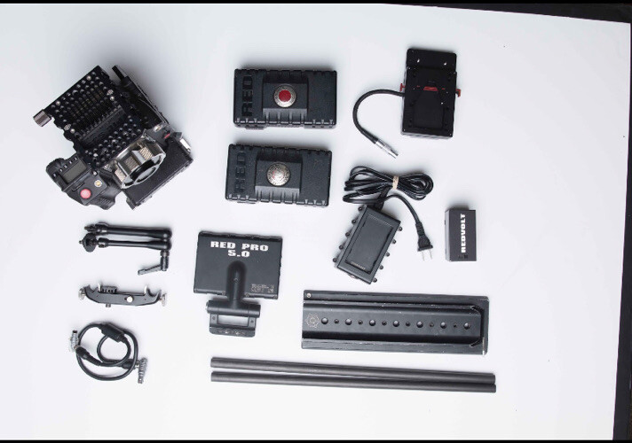 Red Camera Package (w Screen And 2 Lenses)