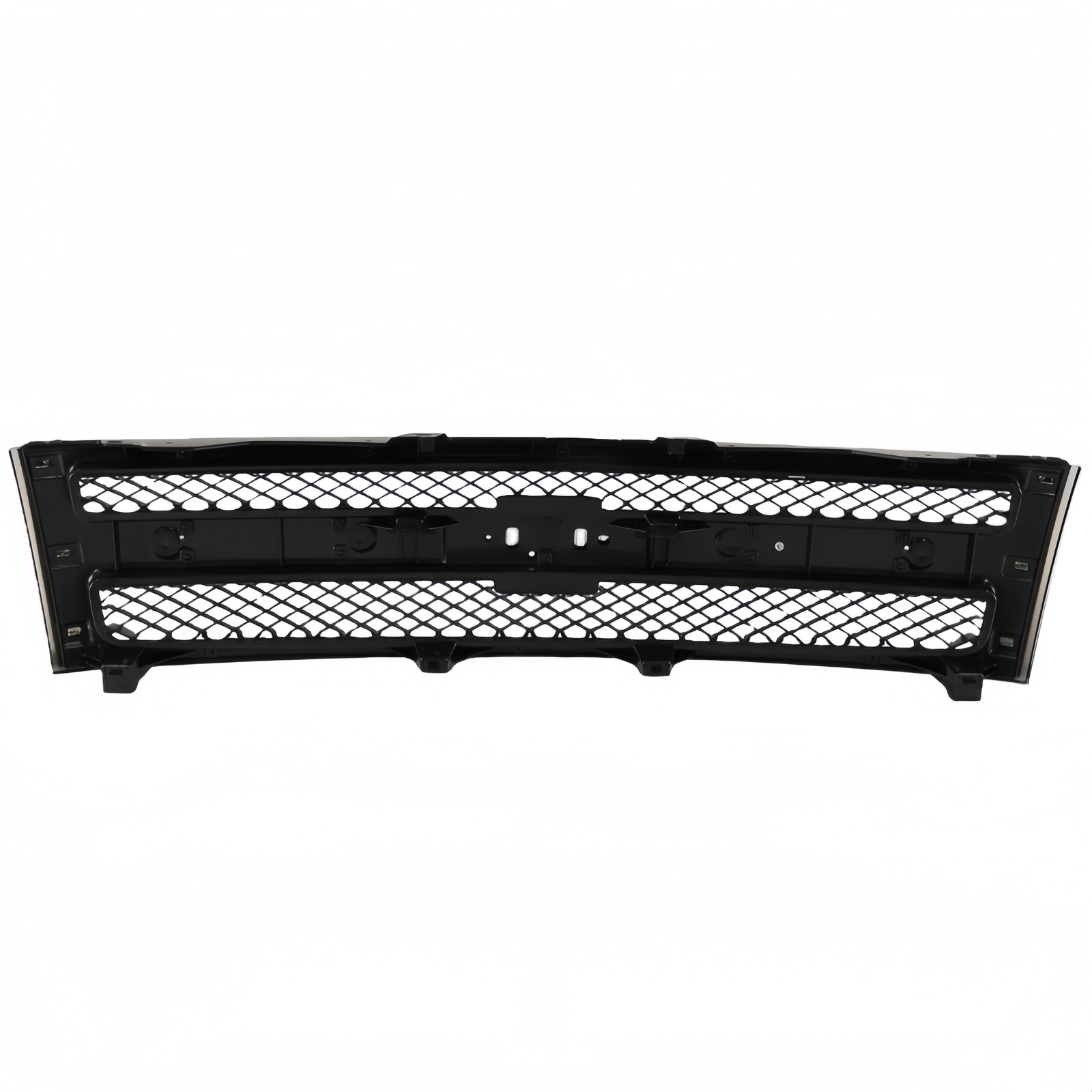 For Chevrolet Silverado 1500 2007-2013 Front Bumper Grille Chrome w/Black Insert