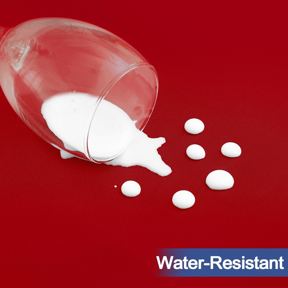 Rectangle Table Cloth Cover, Waterproof Polyester Elastic Fitted Tablecloth, ...