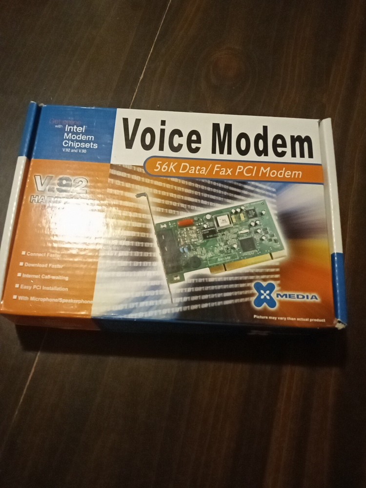 Voice Modem 56k Data/Fax PCI Modem V.92 Hardware Solution