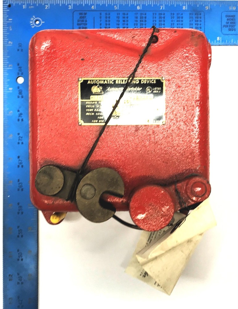 Automatic Sprinkler Automatic Releasing Device 189323 NOS