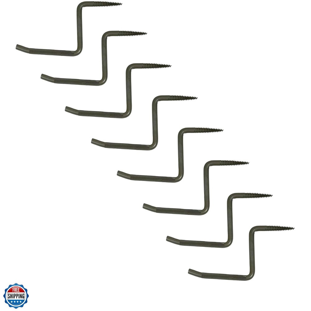 Tree Steps 8-Pack | Self-Tapping Screw Mount for Climbing to Tree Stands | Av...