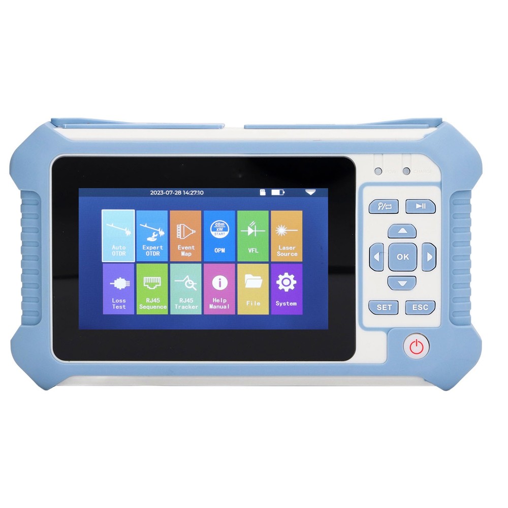 US Plug OTDR Tester Multifunctional Optical Time Domain Reflectometer Wit