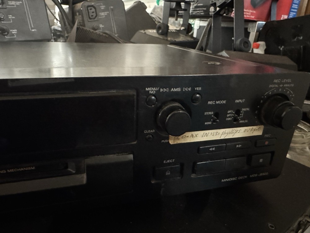 Sony MDS-JB920 Minidisc Deck Recorder