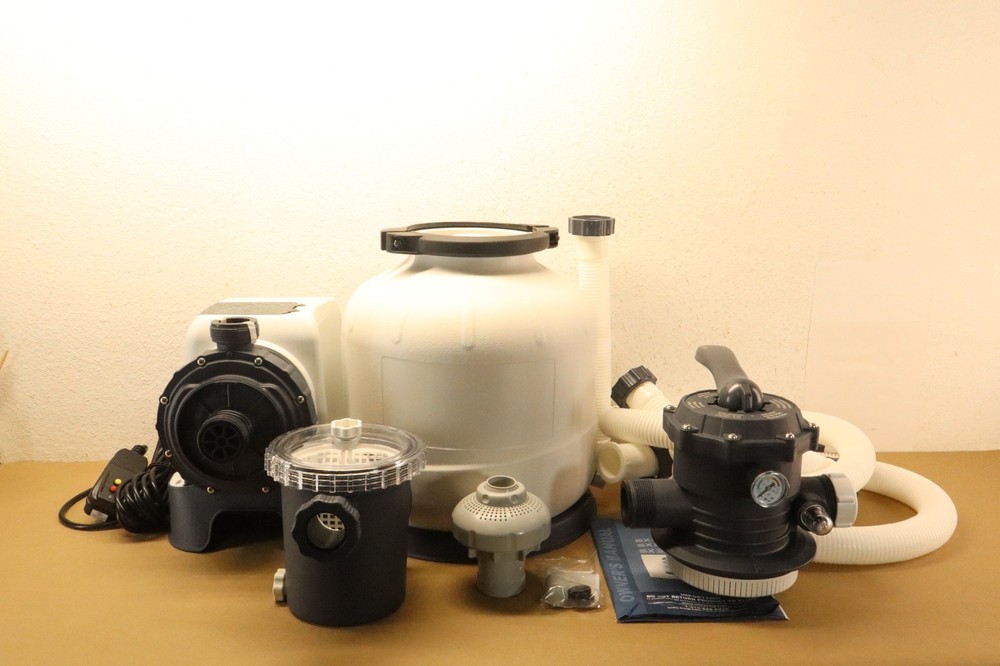 Intex 26647EG 2800 GPH Sand Filter Pump Pool System Timer Open Box