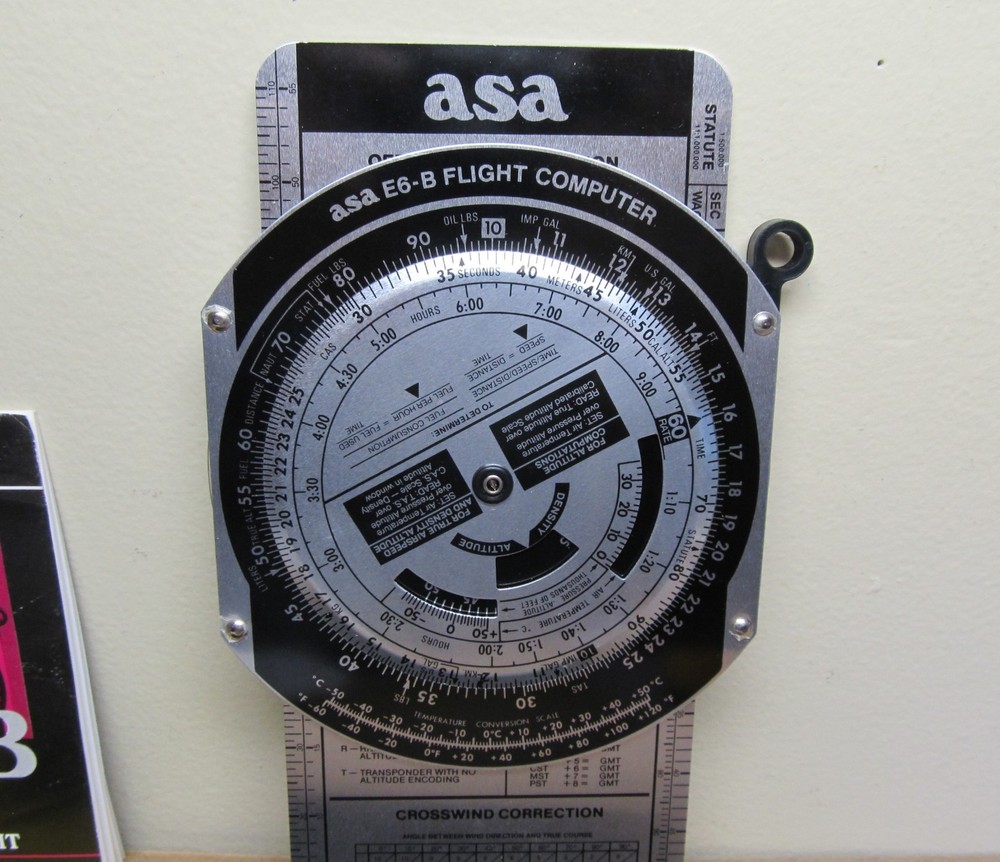 ASA E6-B Metal Flight Computer / Plotter