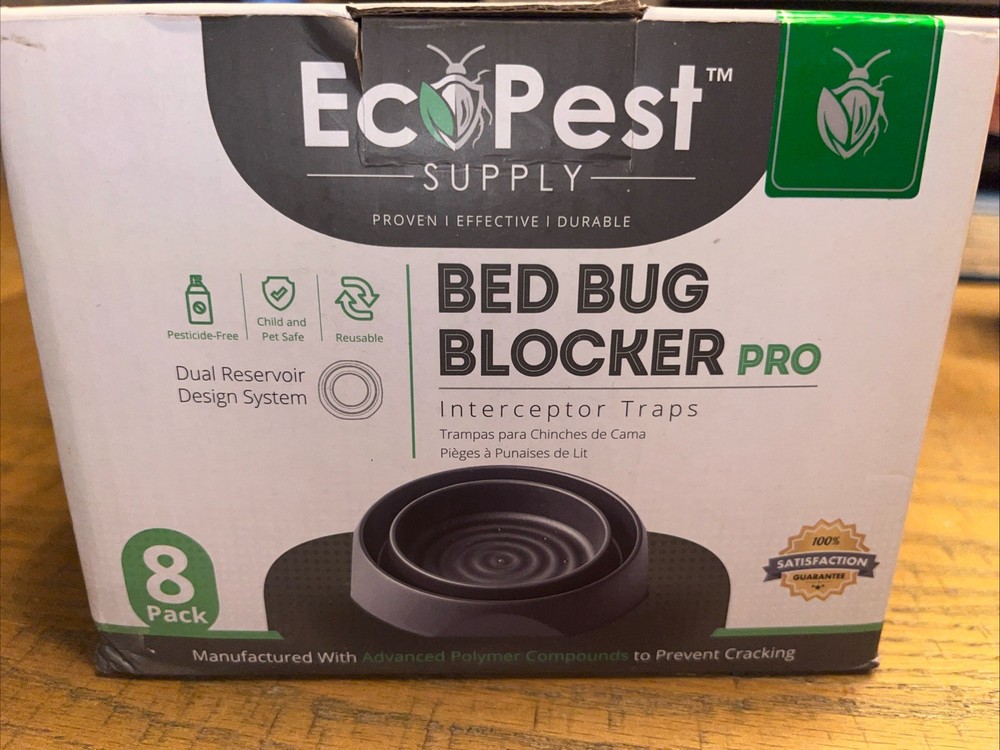 NEW Sealed ECOPEST Supply Bed Bug Blocker 8 Pack